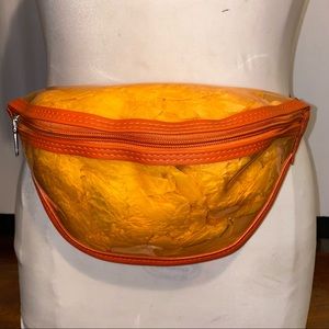 Orange see-through Fannypack